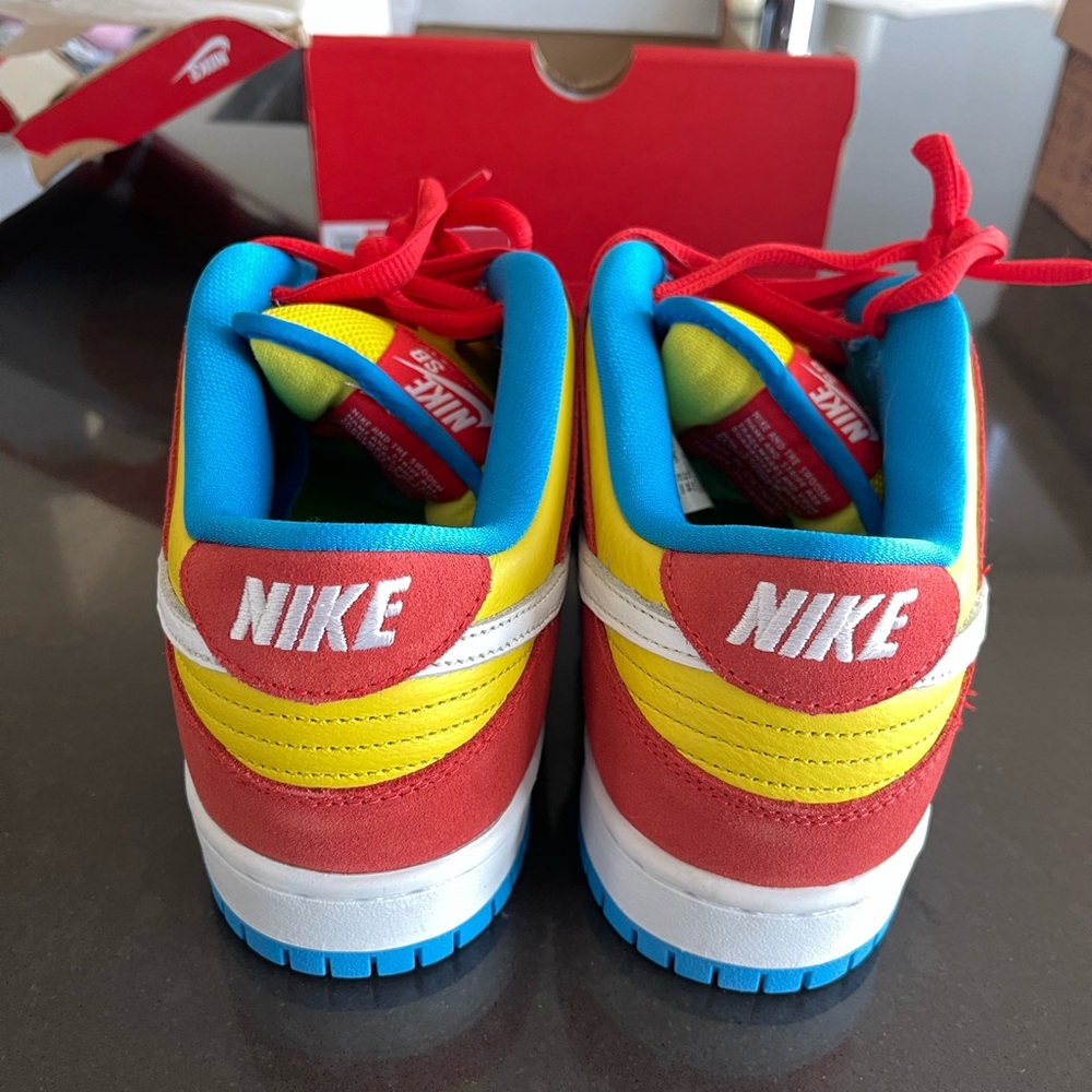NWT NIKE SB DUNK LOW PRO HABANERO RED SNEAKERS US10 MAN - Picture 2 of 15